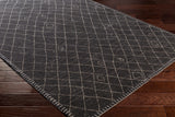Surya rug co. | black rug | arlequin | rugs done right