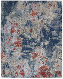 Nourison Clearance Artworks ATW01 Navy/Brick Rug