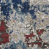 Nourison Clearance Artworks ATW01 Navy/Brick Rug