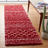 safavieh clearance arizona shag asg741q red rug