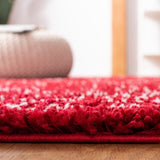 safavieh clearance arizona shag asg741q red rug