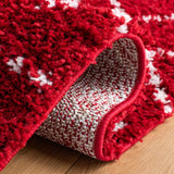 safavieh clearance arizona shag asg741q red rug
