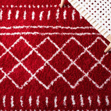 safavieh clearance arizona shag asg741q red rug
