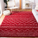 safavieh clearance arizona shag asg741q red rug