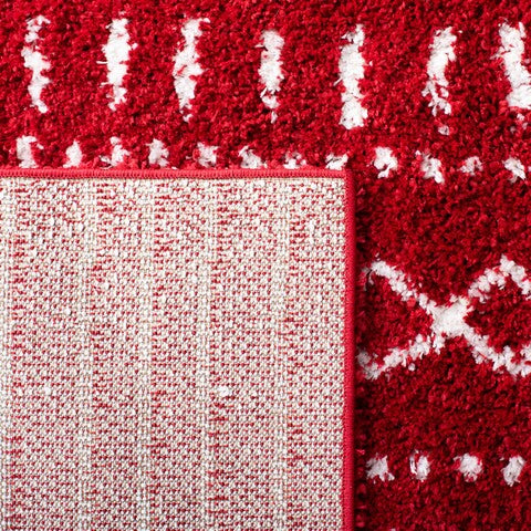 safavieh clearance arizona shag asg741q red rug