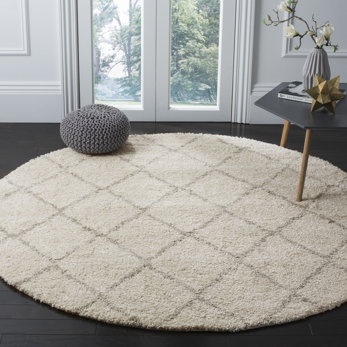 safavieh clearance arizona shag asg742a ivory rug