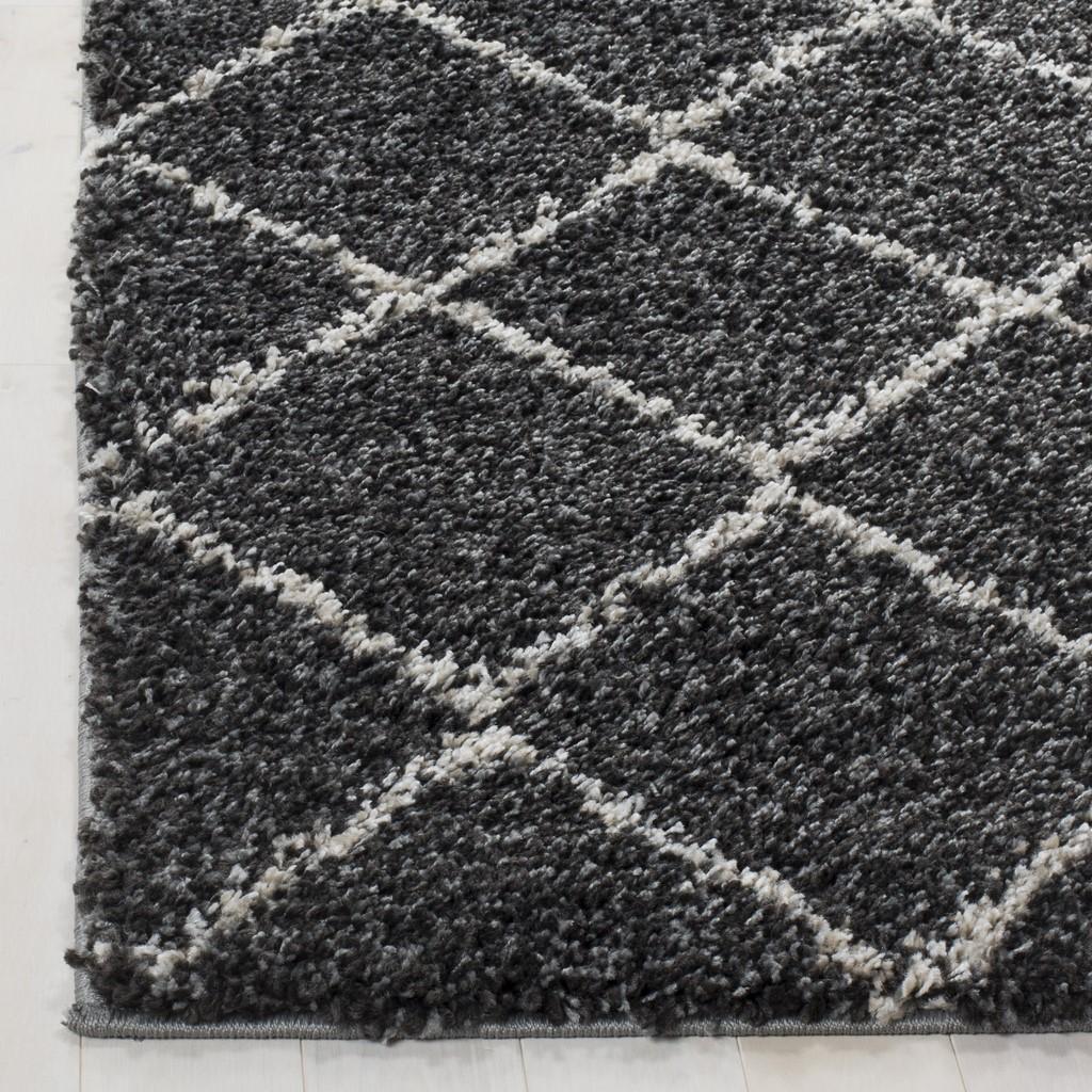 safavieh clearance arizona shag asg742c anthracite rug