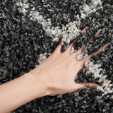 safavieh clearance arizona shag asg742c anthracite rug