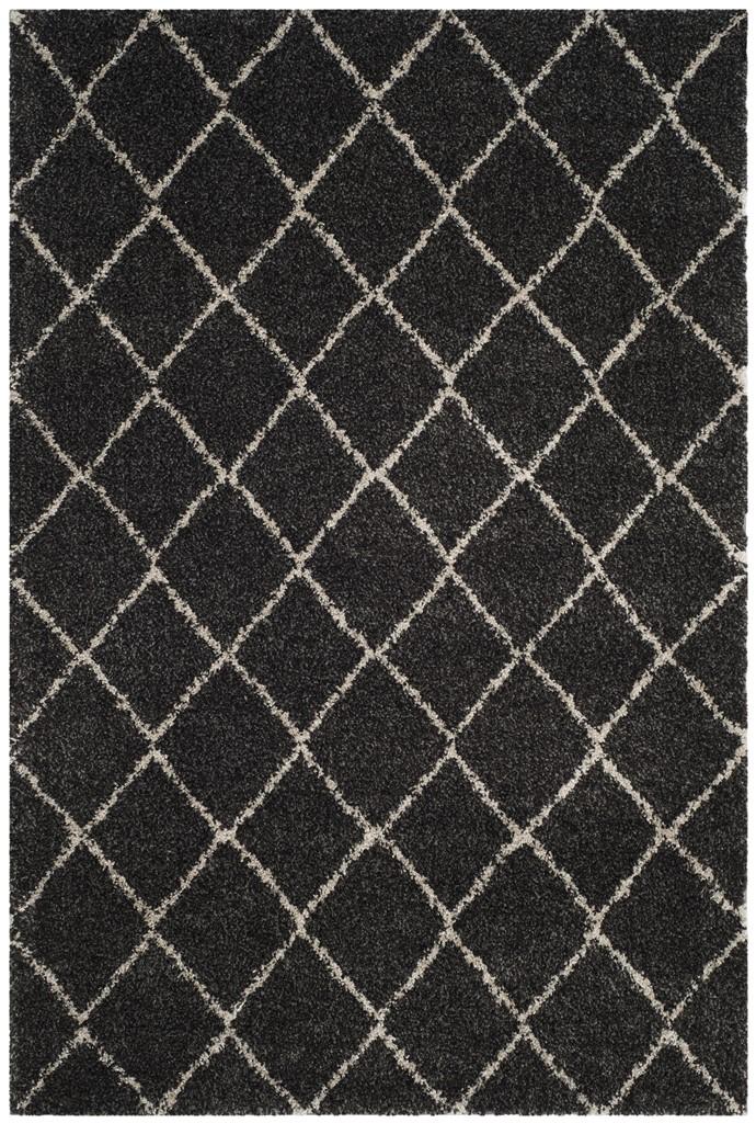 safavieh clearance arizona shag asg742c anthracite rug