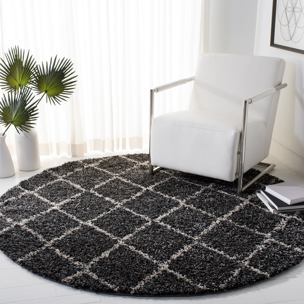 safavieh clearance arizona shag asg742c anthracite rug