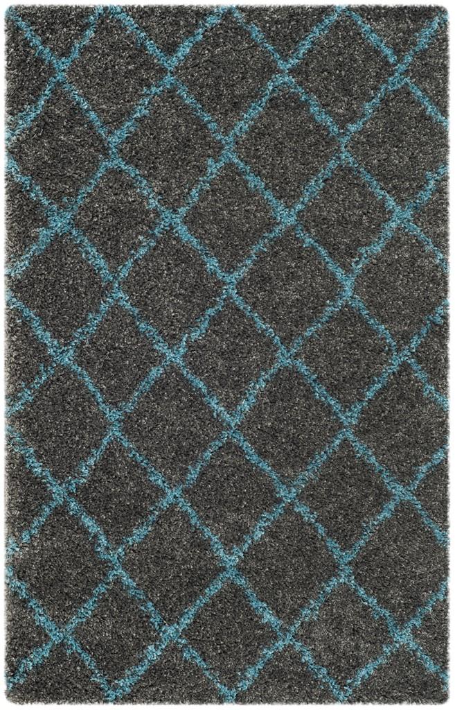 safavieh clearance arizona shag asg742k grey rug