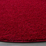 safavieh clearance arizona shag asg820h red rug