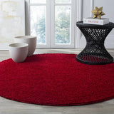 safavieh clearance arizona shag asg820h red rug