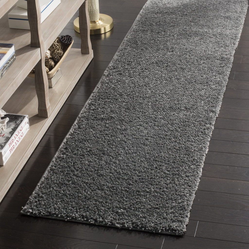 safavieh clearance arizona shag asg820v dark grey rug