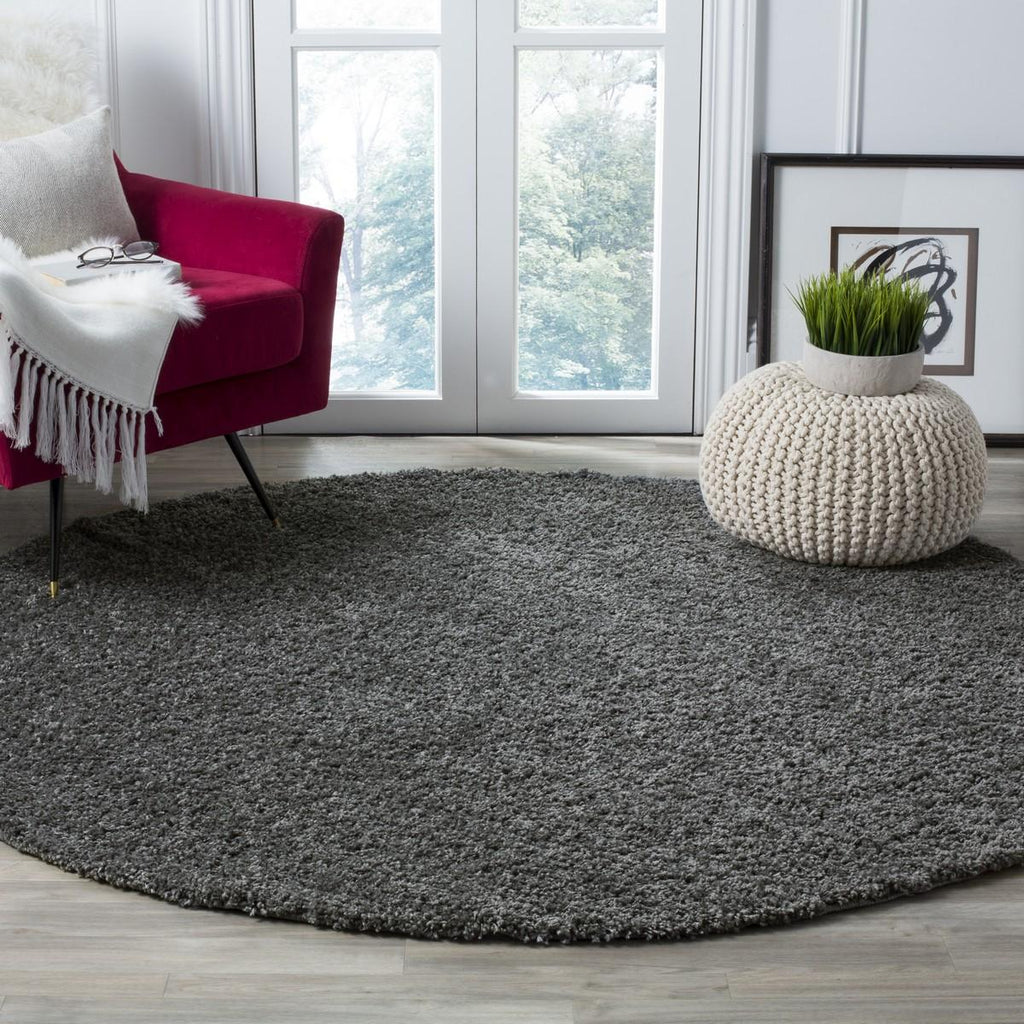 safavieh clearance arizona shag asg820v dark grey rug