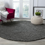 safavieh clearance arizona shag asg820v dark grey rug