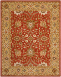 safavieh clearance antiquity at249c rust rug