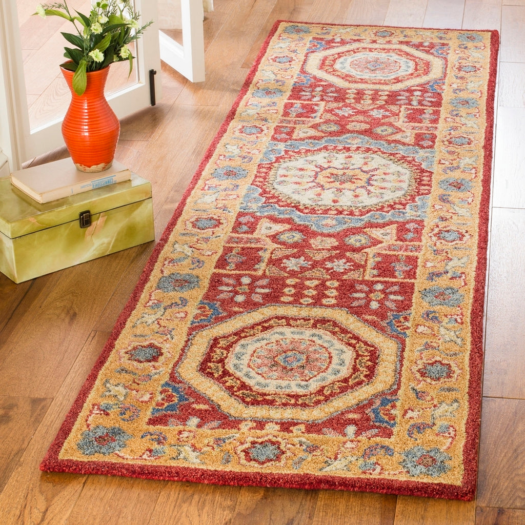 safavieh clearance antiquity at501q red rug