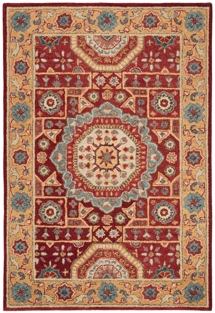 safavieh clearance antiquity at501q red rug