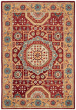 safavieh clearance antiquity at501q red rug