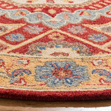 safavieh clearance antiquity at501q red rug