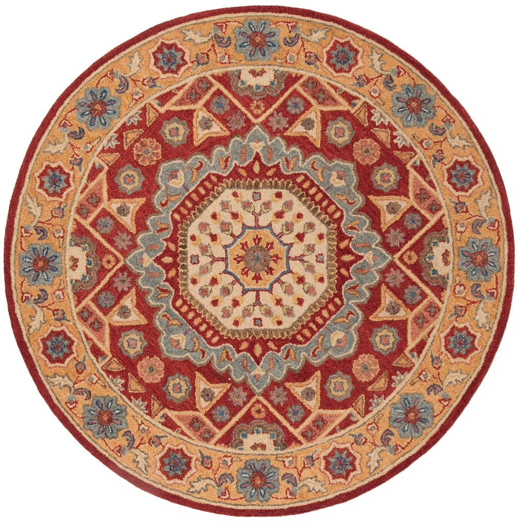 safavieh clearance antiquity at501q red rug