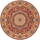 safavieh clearance antiquity at501q red rug
