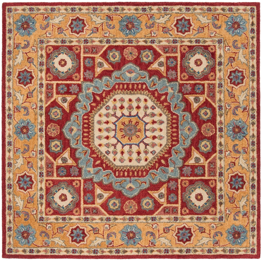 safavieh clearance antiquity at501q red rug