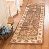 safavieh clearance antiquity at502t dark brown rug