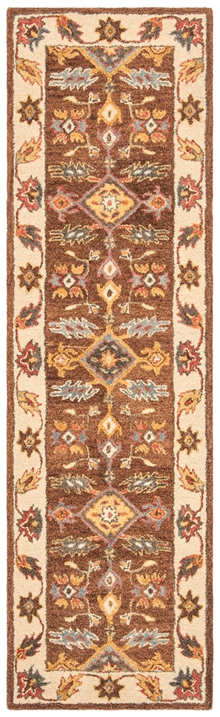 safavieh clearance antiquity at502t dark brown rug