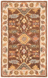 safavieh clearance antiquity at502t dark brown rug