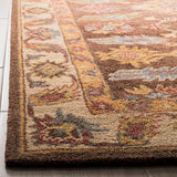 safavieh clearance antiquity at502t dark brown rug