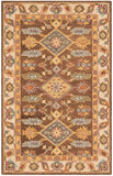 safavieh clearance antiquity at502t dark brown rug