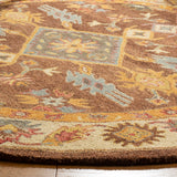 safavieh clearance antiquity at502t dark brown rug