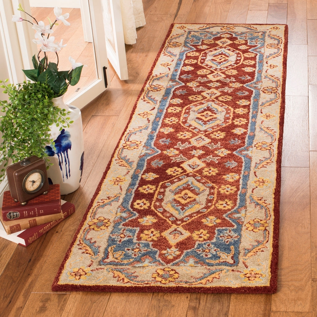 safavieh clearance antiquity at503q red rug
