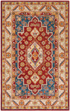 safavieh clearance antiquity at503q red rug