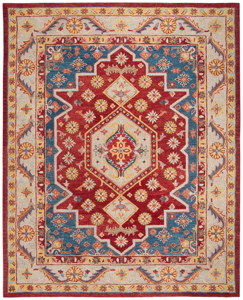 safavieh clearance antiquity at503q red rug