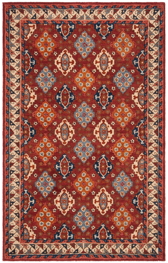 safavieh clearance antiquity at509q red rug