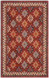 safavieh clearance antiquity at509q red rug
