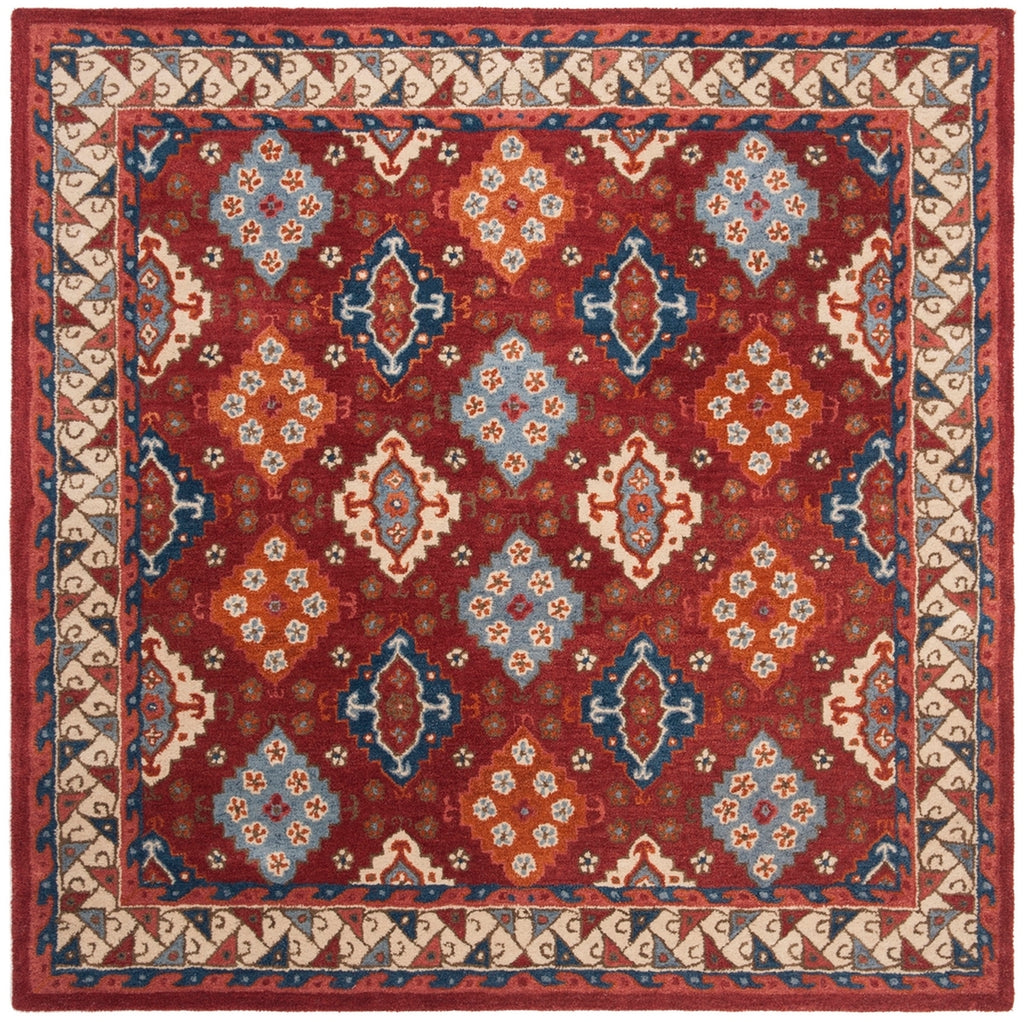 safavieh clearance antiquity at509q red rug