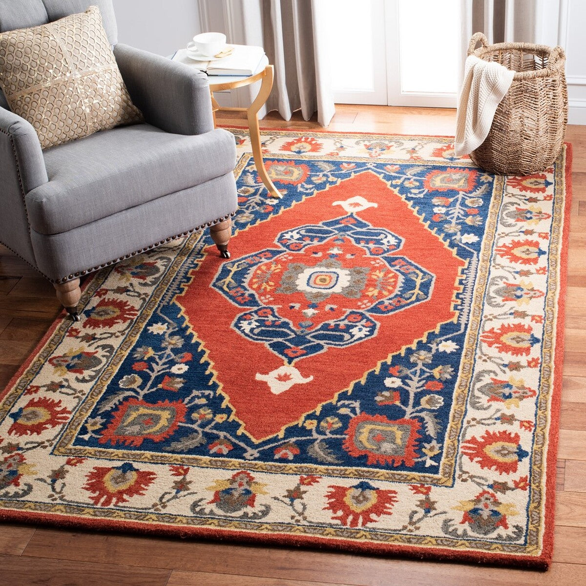 safavieh clearance antiquity at510p rust rug