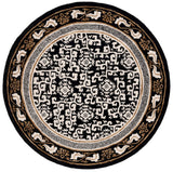safavieh clearance antiquity at860z black rug