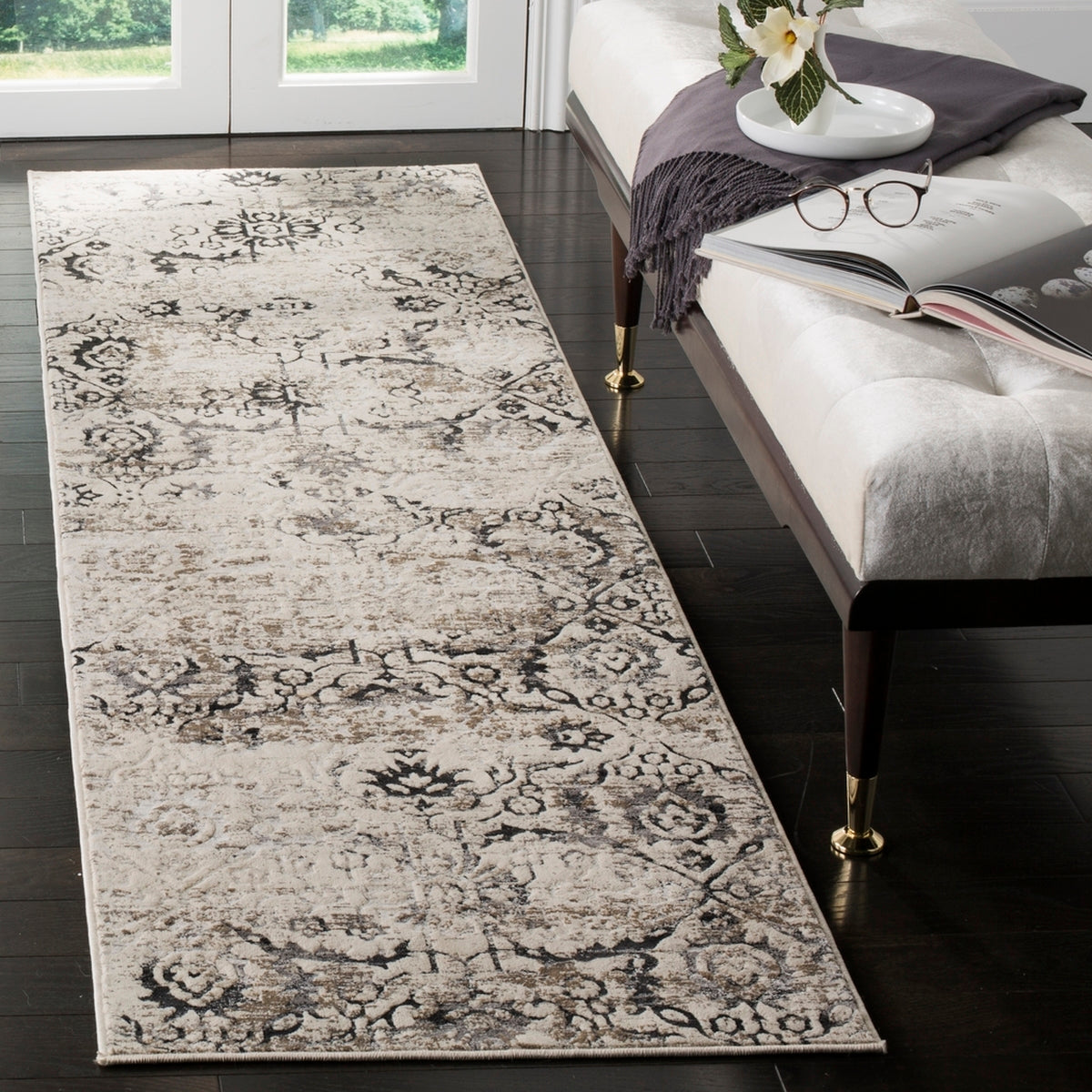 safavieh clearance artifact atf237a charcoal rug