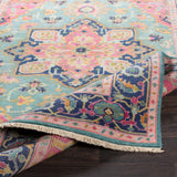Surya Closeout Antique ATQ-1015 Teal Rug