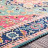 Surya Closeout Antique ATQ-1015 Teal Rug