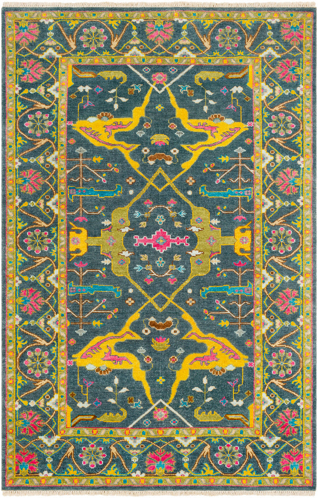 Surya Closeout Antique ATQ-1016 Navy Rug
