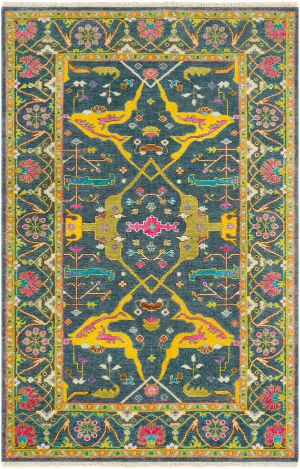 Surya Closeout Antique ATQ-1016 Navy Rug