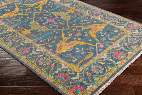 Surya Closeout Antique ATQ-1016 Navy Rug