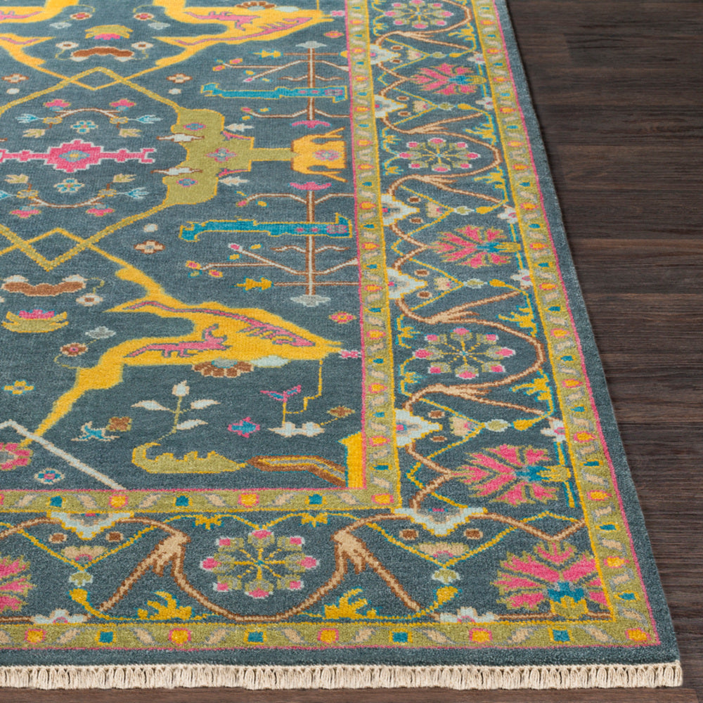 Surya Closeout Antique ATQ-1016 Navy Rug