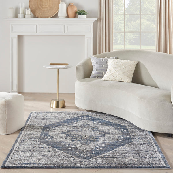 nourison american manor amr02 blue rug